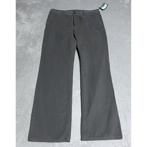 Hawker Rye Pants Mens 33X34‎ Gray Casual Relaxed Fit Chino Cotton Career Office